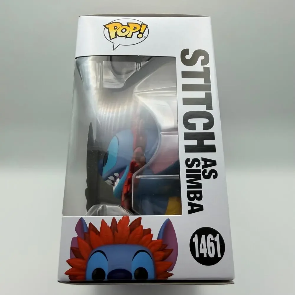 Funko Pop Stitch as Simba #1461 Disney Costume Series - Picture 2 of 6